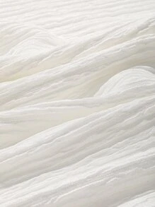 DAZY Áo sơ mi nữ màu trơn Giải trí - trắng - Xem 6