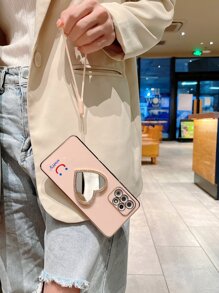 镶钻镜面手机壳，带挂绳，国际版，非国内版 - 彩色 - 查看 4