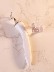 電動T型面部按摩器 - 白色 - 查看 2