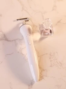 電動T型面部按摩器 - 白色 - 查看 3