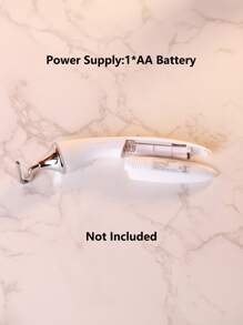 電動T型面部按摩器 - 白色 - 查看 5