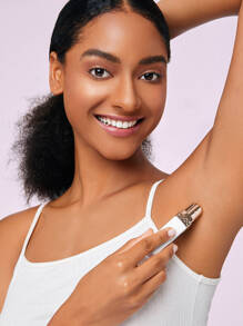 1入組電動無痛脫毛器 - 白色 - 查看 2