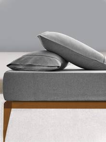 Set sábana bajera sin relleno simple - Gris - Ver 2