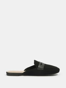 CUCCOO BASICS Zapatos minimalistas de mujer tipo mule plana para vacaciones de verano, zapatos de rebajas de verano, zapatos de regreso a la escuela, zapatos de estudiante universitario, zapatos de Navidad, otoño y Año Nuevo