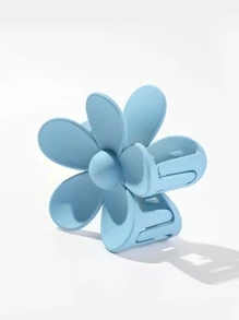 花朵圖案髮卡,可愛的日常禮物,適合送給朋友 - 藍色 - 查看 4