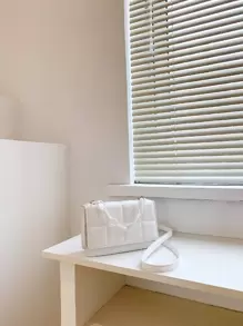 Không thấm nước, nhẹ, thông thường dành cho doanh nhân Túi Satchel có kết cấu tối giản nhỏ dành cho nữ tuổi teen Sinh viên đại học, tân binh và nhân viên cổ trắng Hoàn hảo cho văn phòng, đại học, công việc, kinh doanh, đi làm, ngoài trời, du lịch, đi chơi - trắng - Xem 6