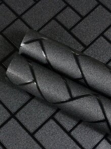 1入組幾何樣式裝飾膜 - 黑色 - 查看 7