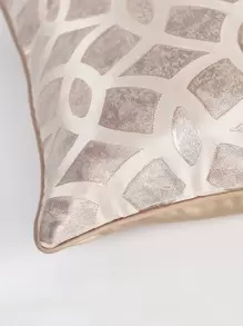 1 pièce Housse de coussin en jacquard moderne et simple, coussin décoratif, convient pour canapé, salon, chambre à coucher, décoration de lit, 45cm*45cm (17,7 pouces * 17,7 pouces), décoration de la maison, décoration de la pièce, décoration de bureau, (Insert de coussin non inclus)
