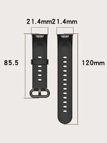 2 قطع كفر سيليكون مع حزام ساعة متوافق مع ساعة ريدمي 2 Lite