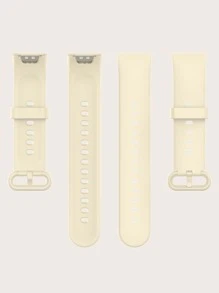 2入組矽膠套和錶帶適用於紅米手錶 2 Lite - 米色 - 查看 6