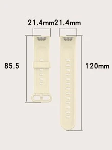 2入組矽膠套和錶帶適用於紅米手錶 2 Lite - 米色 - 查看 7