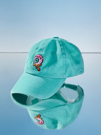 Street Life Random Color Buckle Embroidery Baseball Cap