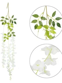 2 piezas Flor artificial Vid - Multicolor - Ver 6