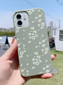 Floral Pattern Phone Case - Multicolor - View 1