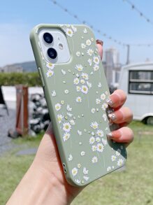 Floral Pattern Phone Case - Multicolor - View 4