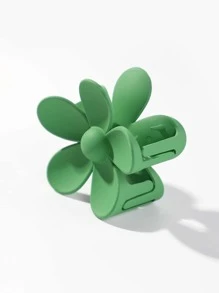 Flower Design Hair Claw St. Patrick's Day - Green - View 4