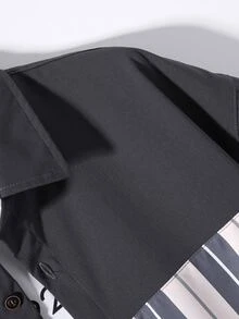 Manfinity Men 1pc Striped Print Shirt - Multicolor - View 7