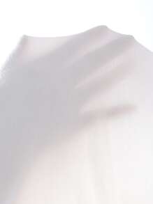 SHEIN SXY Bardot Ruffle Trim Mermaid Dress Wedding Guest Dress Women Bridal Shower Dress White,Prom Dress,Prom Dress