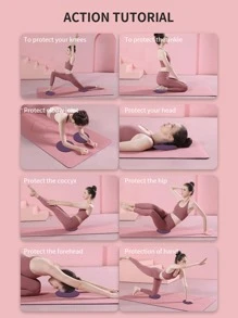 2pcs Yoga Balance Pad - Purple - View 6