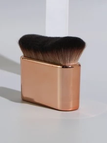 1支玫瑰金波浪粉底刷，高端面部化妆工具，粉底刷、遮瑕刷、腮红刷、修容刷、古铜粉刷、散粉刷、粉底刷、腮红刷 - 香檳色 - 查看 3