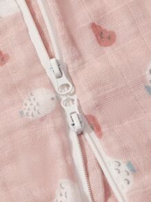 Baby Cartoon Graphic Sleeping Bag - Multicolor - View 10