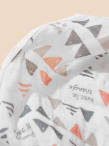 Baby Triangle Print Sleeping Bag - Multicolor - View 6