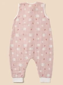 Baby Cartoon Graphic Sleeping Bag - Multicolor - View 13