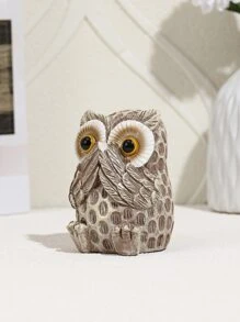 Owl Design Decoration Craft - Multicolor - View 2