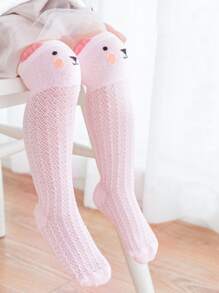 Toddler Kids Cartoon Graphic Over The Knee Socks