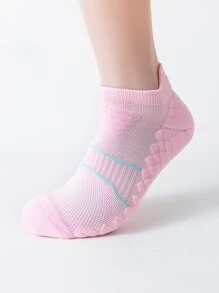 1對集成網眼襪子,毛巾鞋底設計