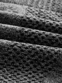 Yoga Basic 2 piezas Traje de yoga fitness inconsútil de secado rápido Conjunto outfits de gimnasio manga corta Top shorts de cintura ancha - Gris - Ver 4