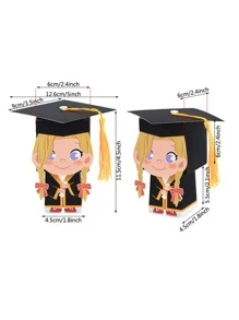 5pcs Cartoon Candy Packaging Box - Multicolor - View 3