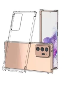 Apple Clear Phone Case Compatible With Galaxy S23 Ultra,Galaxy A14,Galaxy A52 - Clear - View 1