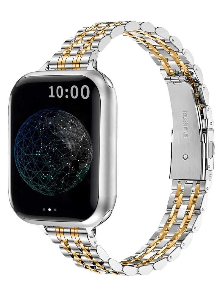 Apple Watch用 ステンレス鋼時計バンド - マルチカラー - 見る 2