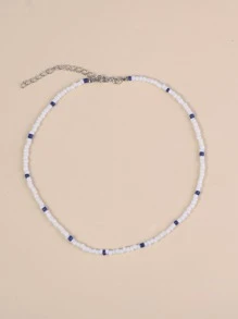 Collar con cuenta de dos tonos