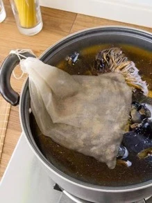 1入組豆漿牛奶咖啡酸奶過濾袋 - 白色 - 查看 4