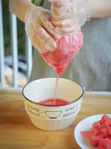 1入組豆漿牛奶咖啡酸奶過濾袋 - 白色 - 查看 6