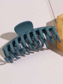 Minimalist Hair Claw - Dusty Blue - View 3