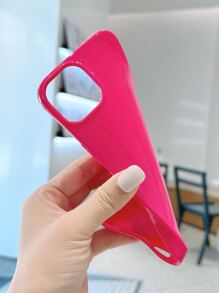Solid Phone Case - Hot Pink - View 3