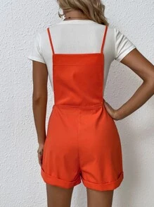 Breezaya Mono overol con parche con bolsillo sin camiseta