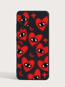 心形图案手机壳，国际版，非国内版 - 彩色 - 查看 2