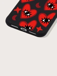 心形图案手机壳，国际版，非国内版 - 彩色 - 查看 4