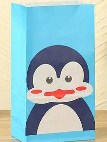 12pcs Cartoon Graphic Gift Bag - Multicolor - View 3