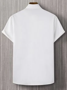 Manfinity Homme Men Antlers Embroidery Colourblock Shirt Without Tee - Multicolor - View 2