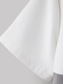 Manfinity Homme Men Antlers Embroidery Colourblock Shirt Without Tee - Multicolor - View 3