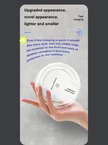 Cargador inalámbrico escritorio - Blanco - Ver 5