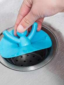 1pc Nắp thoát nước sàn màu ngẫu nhiên - Nhiều màu - Xem 2