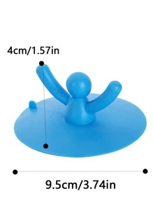 1pc Nắp thoát nước sàn màu ngẫu nhiên - Nhiều màu - Xem 3