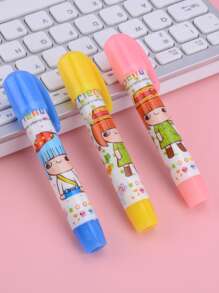 1 pieza Borrador con estampado de dibujos animados al azar - Multicolor - Ver 6