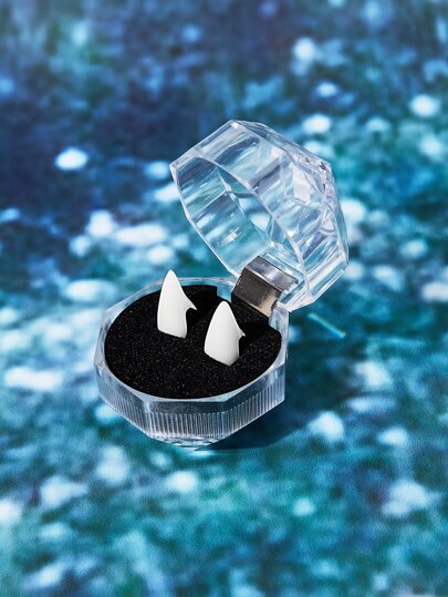 Goth 1set Tooth Costume Prop Fangs False Teeth